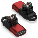 Lightning MajesticLine -sovitin Garmin-kellojen lataamiseen, punainen Lightning MajesticLine -sovitin Garmin-kellojen lataamiseen, punainen