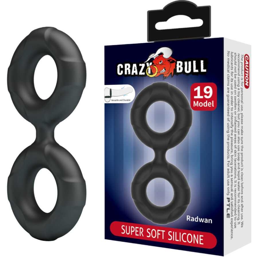 Crazy Bull RADWAN, valmistatud pehmest silikoonist, veekindel