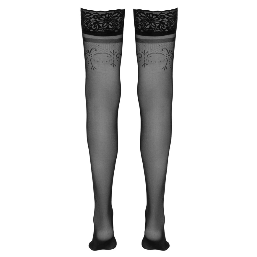 Cottelli Legwear Turēšanas Zeķes Melna 2 – 4