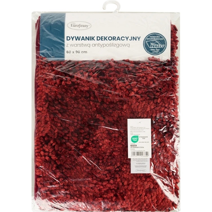 Eurofirany DY/SHAGGY/CEGŁ 50X70 – 2