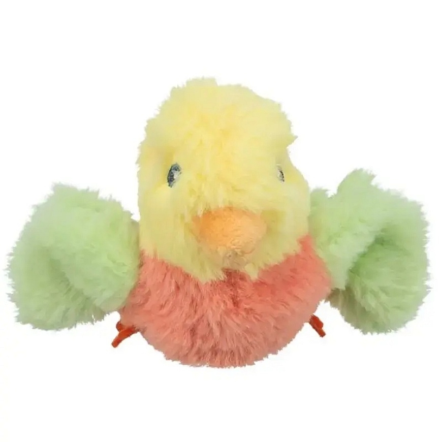 Interaktiivne kassimänguasi - Trixie Wriggly Bird, pehme, 10 cm. – 2