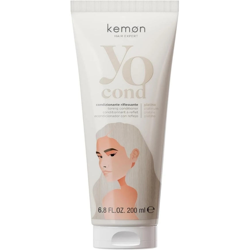 Kemon Yo Platino värjäävä hiuskonditioneri, 200 ml