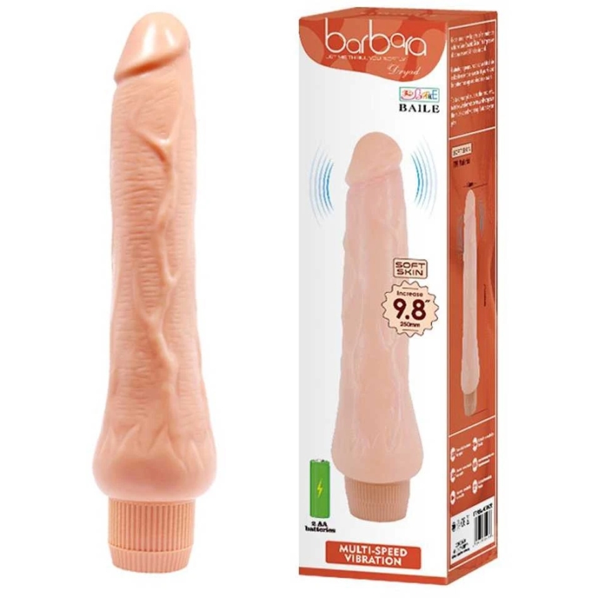 Baile Vibrators BAILE - РЕАЛИСТИЧНЫЙ ВИБРАТОР BARBARA 25 СМ – 4