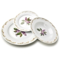 Affek Design LEA LILAC 18 daļu pusdienu komplekts 21,8 cm / 19,2 cm / 27 cm zupas šķīvis 220 ml Affek Design LEA LILAC 18 daļu pusdienu komplekts 21,8 cm / 19,2 cm / 27 cm zupas šķīvis 220 ml