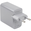 Forever Vibe-TC45AC GaN PD QC charger 1x USB-C 1x USB 45W silver Forever Vibe-TC45AC GaN PD QC charger 1x USB-C 1x USB 45W silver