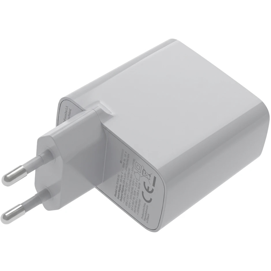 Forever Vibe-TC45AC GaN PD QC charger 1x USB-C 1x USB 45W silver – 4