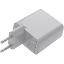 Forever Vibe-TC45AC GaN PD QC lādētājs 1x USB-C 1x USB 45W sudraba Forever Vibe-TC45AC GaN PD QC lādētājs 1x USB-C 1x USB 45W sudraba
