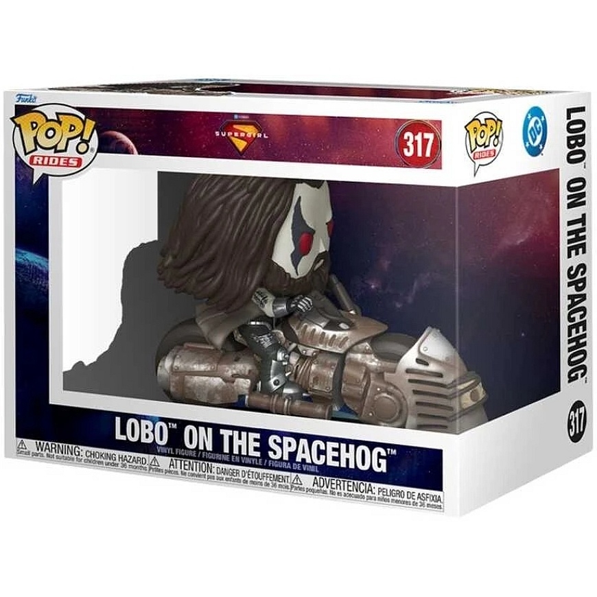 FUNKO POP! Виниловая фигурка: Супергёрл - Лобо на Спейсихоге, 9 см