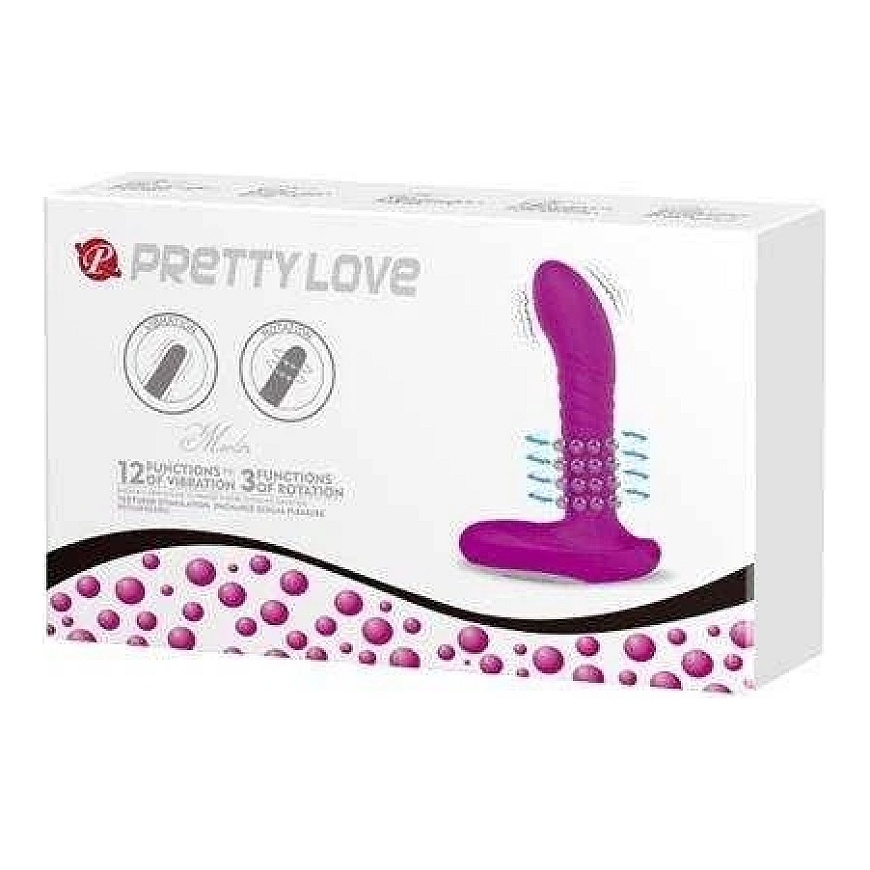 „Pretty Love“ besisukantis vibruojantis analinės prostatos masažuoklis 12 režimų – 5