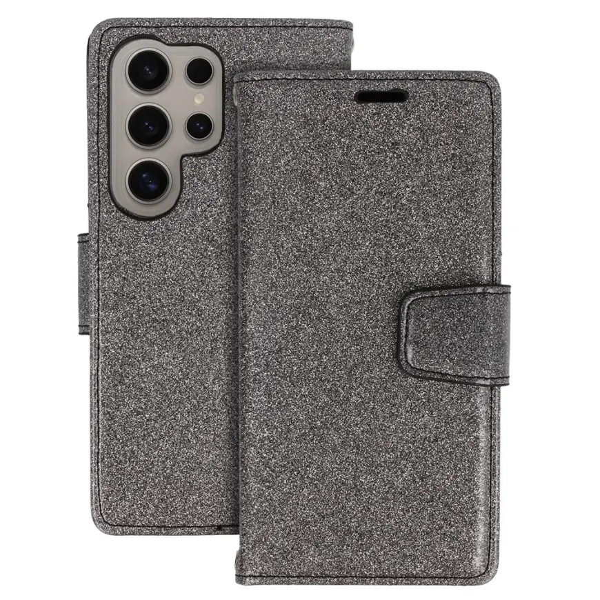 Blizganti Magsafe knygelė Samsung Galaxy S23 Plus juoda – 2