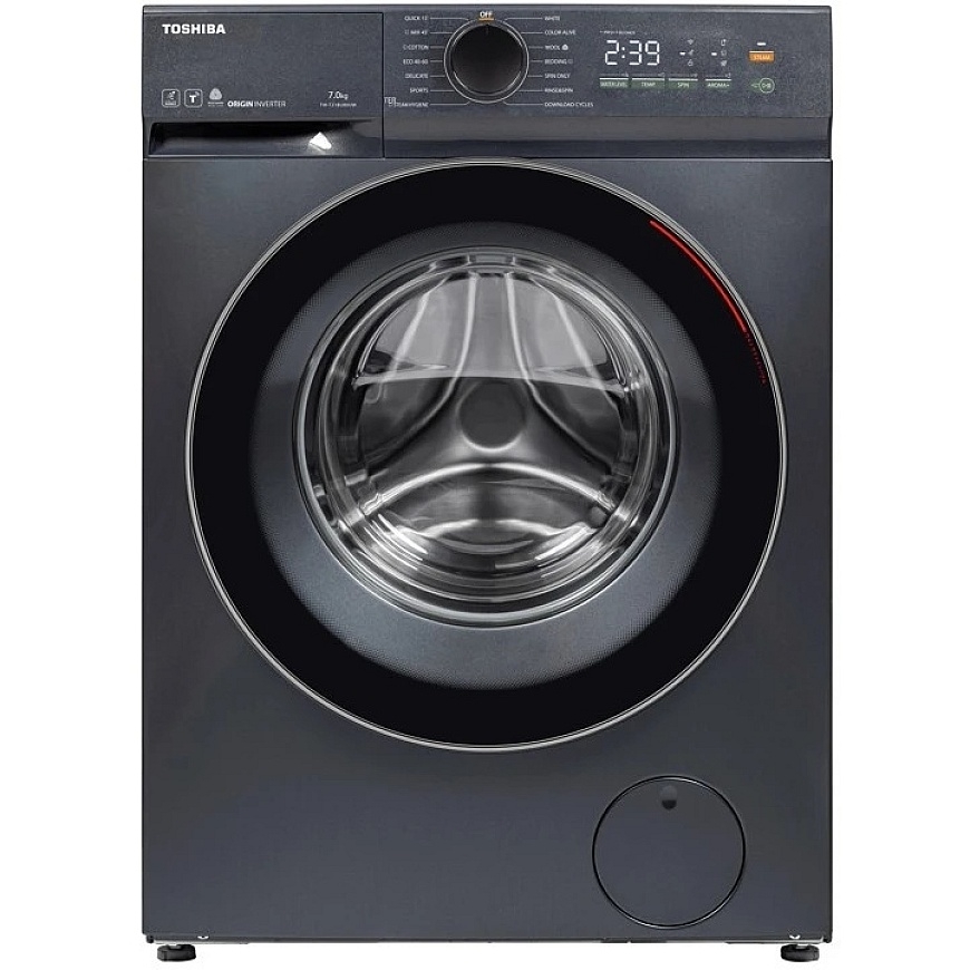 Toshiba Skalbimo mašina tw-21bu80uwbk(mg) 7kg morandi pilkas