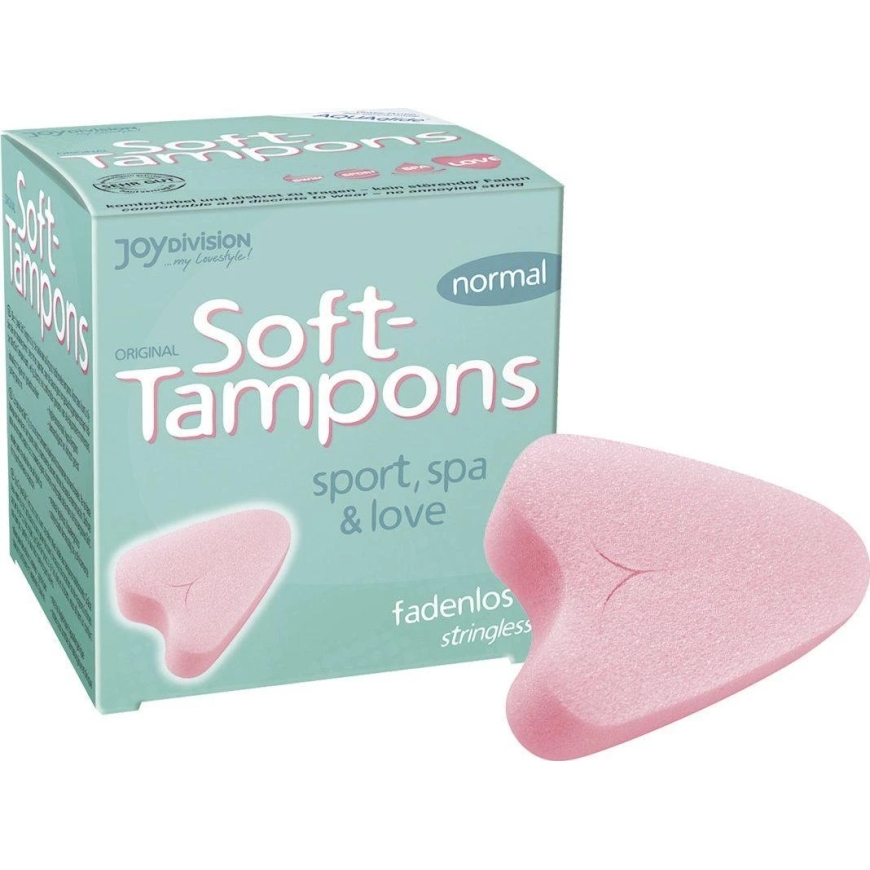 Set 3 Soft Tampons Joydivision tamponai