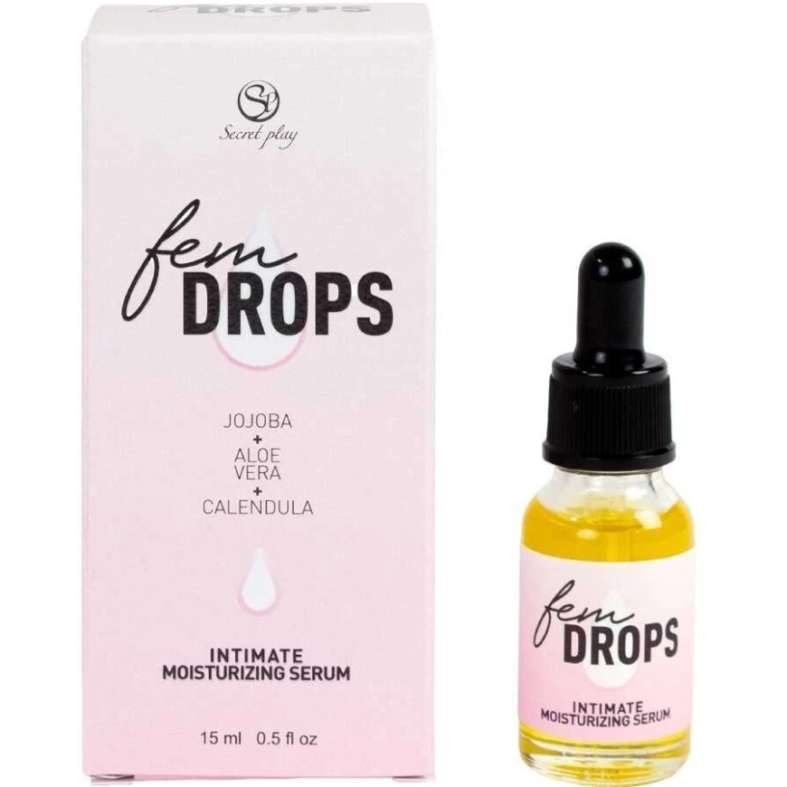 Secretplay Cosmetic FEM DROPS УВЛАЖНЯЮЩИЙ СЕРУМ ДЛЯ ИНТИМНОЙ ЗОНЫ