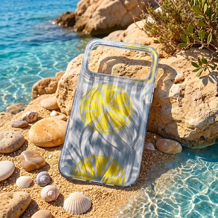 Ultra Trendy Summer telefoni ümbris iPhone 15 kollane – 5