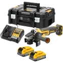 Угловая шлифмашина DeWalt DCG405S2T-QW на аккумуляторе Угловая шлифмашина DeWalt DCG405S2T-QW на аккумуляторе
