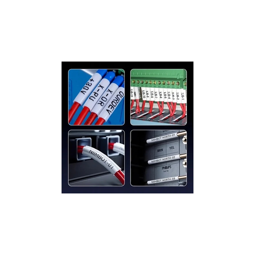 Rurka oznacznikowa PVC NIIMBOT_TUB_25_15_W – 4