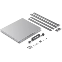 Ubiquiti UNAS-PRO-4 NAS ja tietovarastointipalvelin Ohjaus (1U) Cortex-A Cortex-A57 16 GB Harmaa