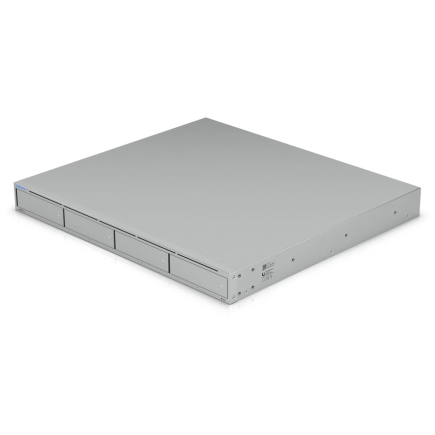 Ubiquiti UNAS-PRO-4 NAS and data storage server Rackmount (1U) Cortex-A Cortex-A57 16 GB Gray – 2