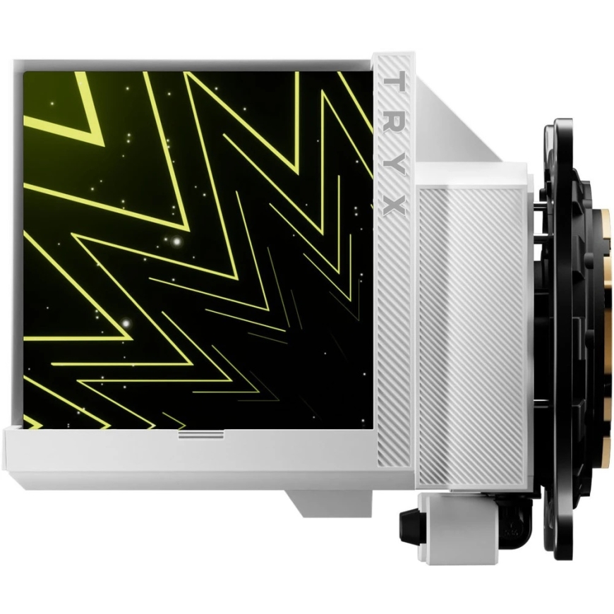 TRYX STAGE ARGB 360 AiO Veepcooler, Topelt IPS Ekraan – 360 mm, Valge – 3