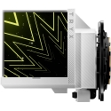 TRYX STAGE ARGB 360 AiO Water Cooling, Dual IPS Display – 360mm, White TRYX STAGE ARGB 360 AiO Water Cooling, Dual IPS Display – 360mm, White
