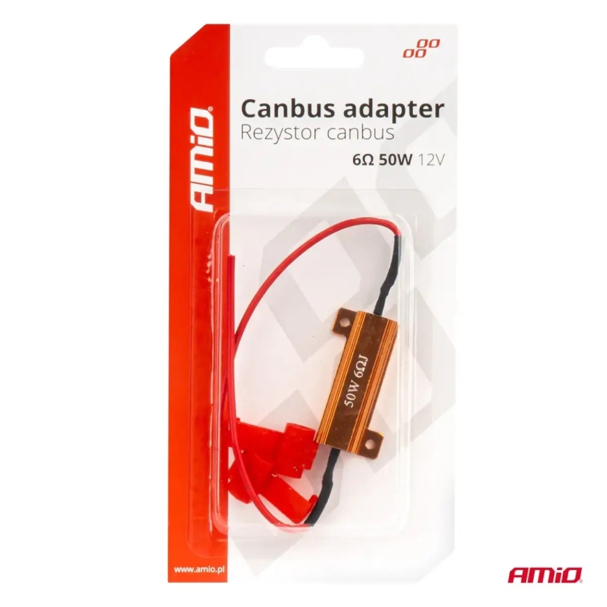 LED CANBUS rezistors 6Ω 50W AMIO-04094 – 4