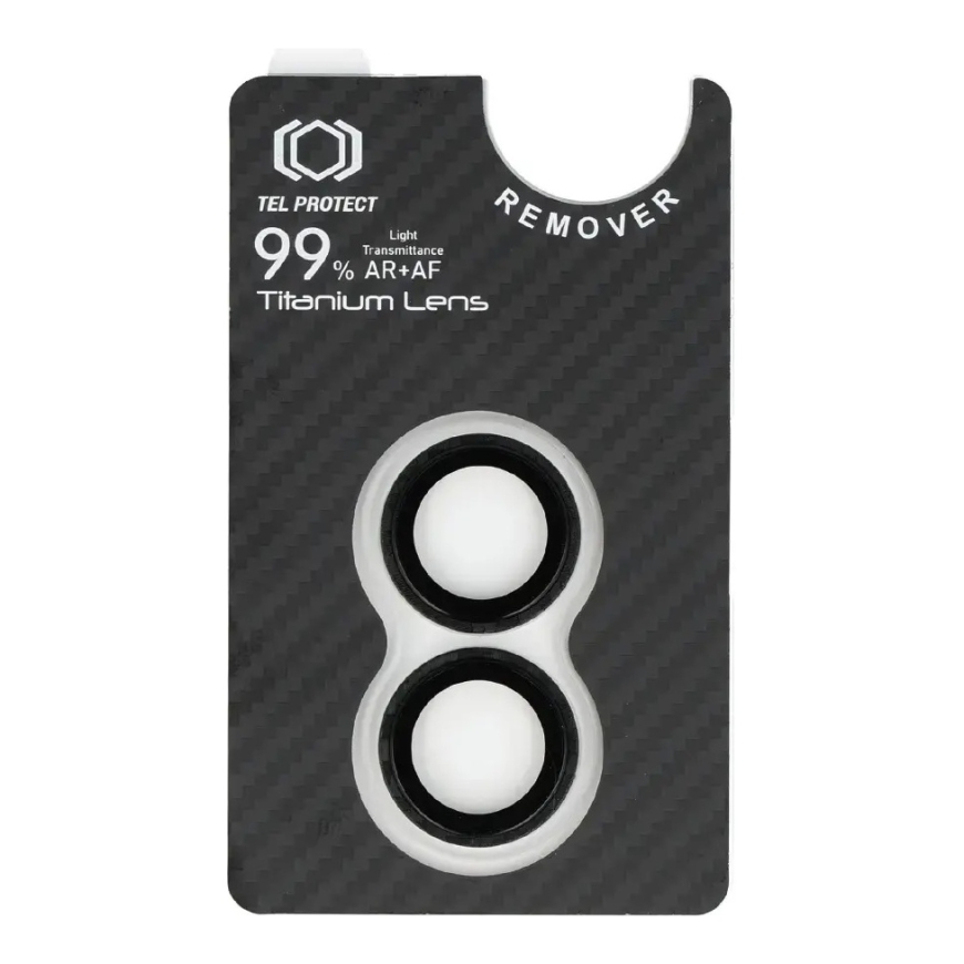 Tempered glass Tel Protect Titanium Lens 99% AR Aramid Series on camera for Iphone 16/16 Plus (lens 2 pcs) – 2