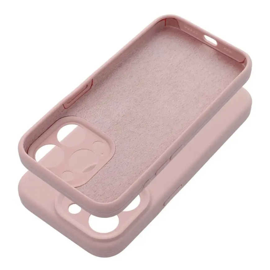 Silicone 2mm telefoni ümbris iPhone 16 Plus roosa