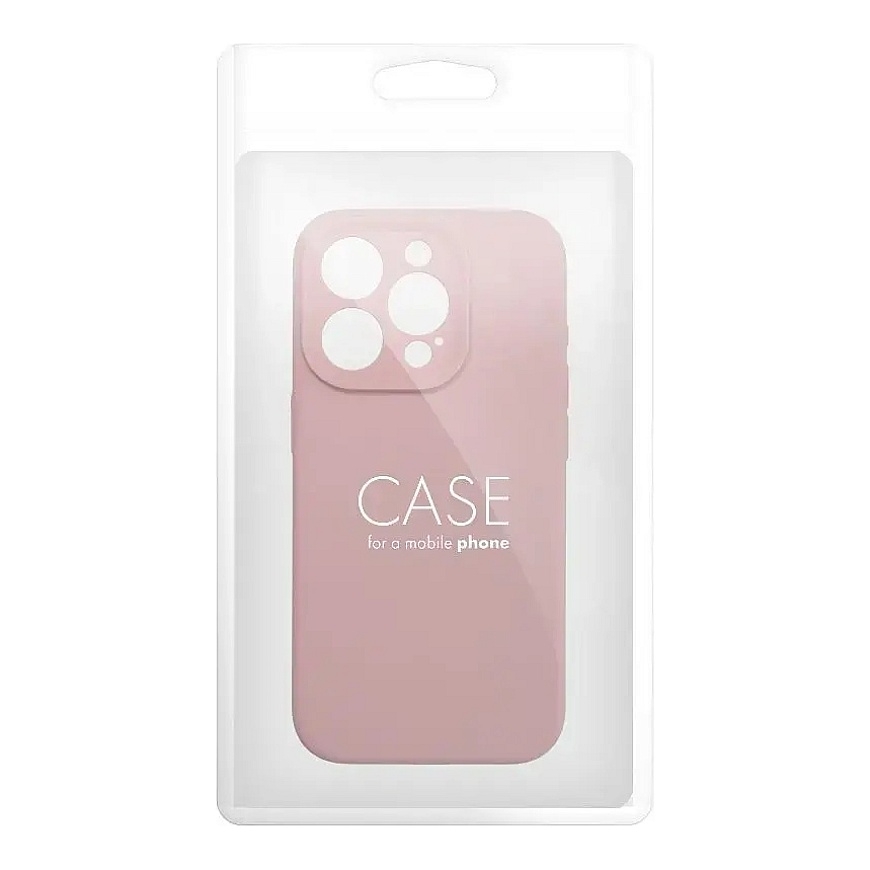 Silicone 2mm telefono dėklas iPhone 16 Plus rožinis – 3