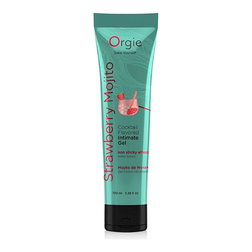 Orgie - Lubrikandi toru kokteilide jaoks maasika ja mojito maitsega, 100 ml