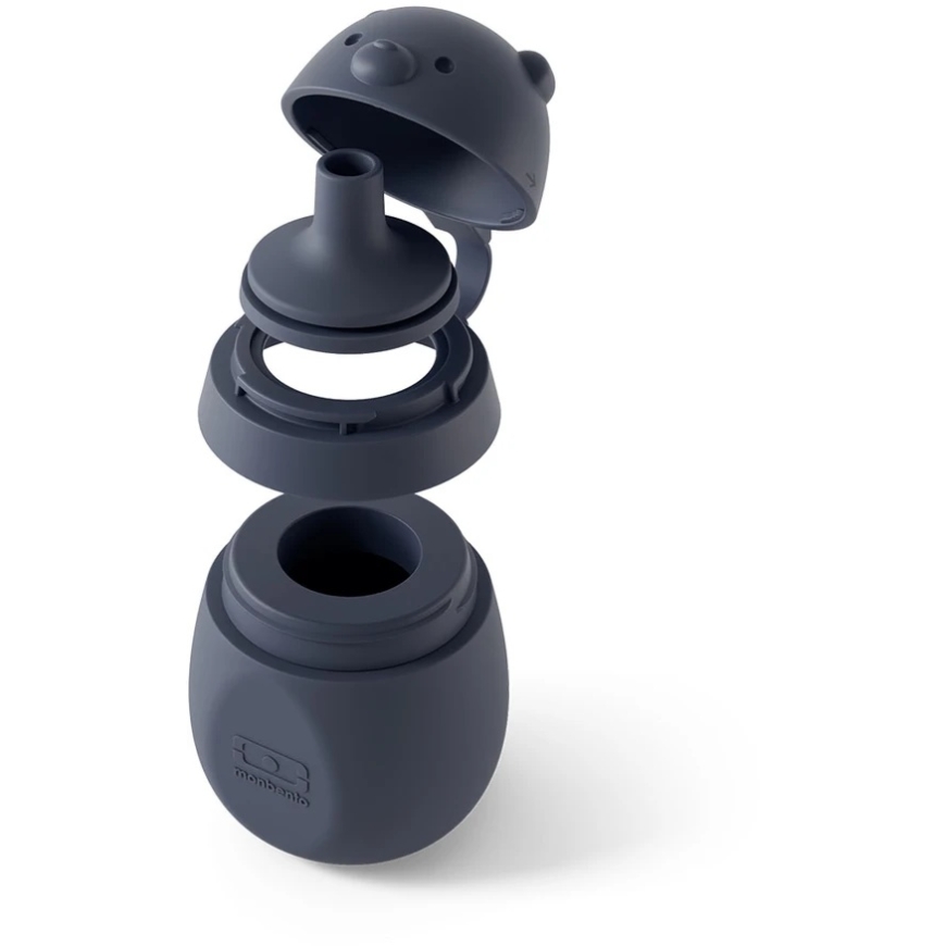 Monbento silikoniputki soseille Yummy 150 ml Sininen Infinity – 3