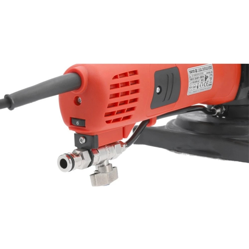 Yato Wet Grinder for Granite and Porcelain, 1300 W, Adjustable Speed, Stone Polisher, Tile Grinder – 3