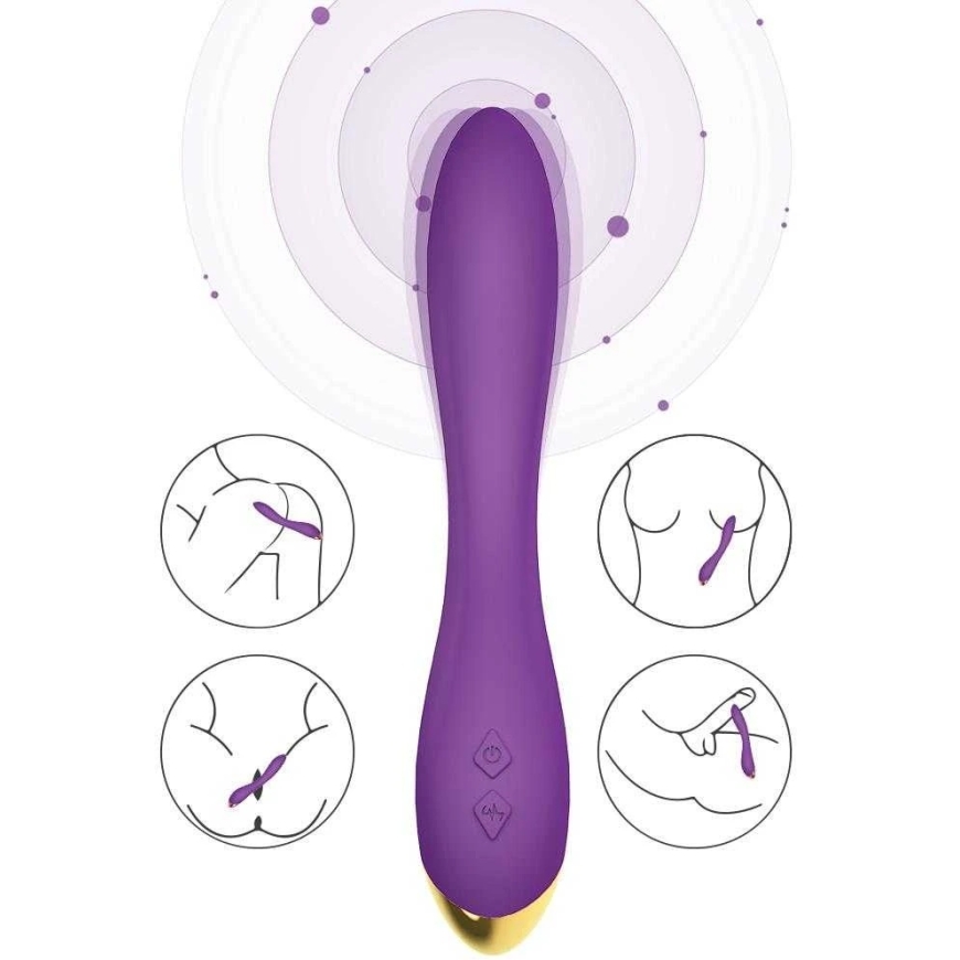 B Series Joy B serijos Joy Vibrator masažuoklis g taško stimuliatorius 22cm 9 režimai – 2