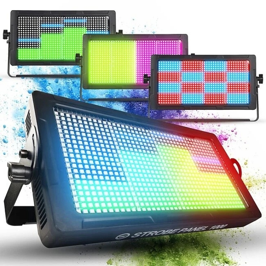 LIGHT4ME STROBE PANEL 1000 RGB strobo apgaismojums