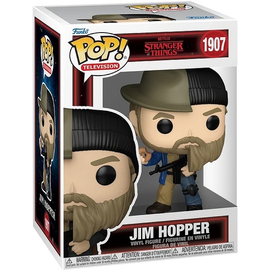FUNKO POP! Vinyl Figure: Stranger Things - Jim Hopper, ~10.4 cm