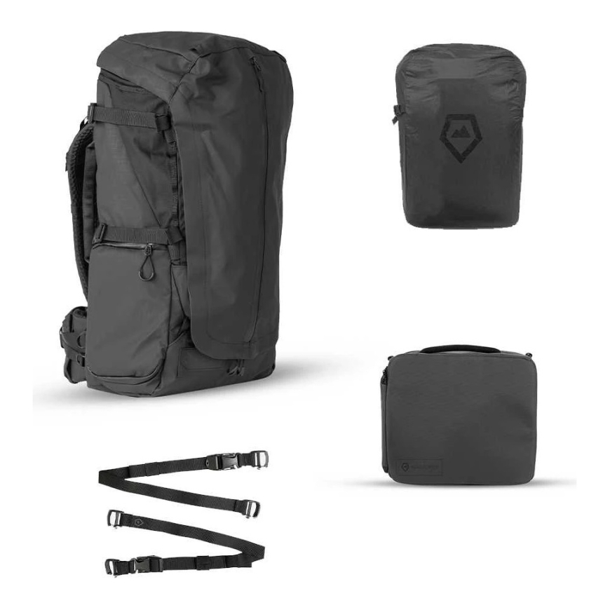 Reppu - WANDRD Fernweh M/L 50L Vedenpitävä Kamera Setti Musta – 2