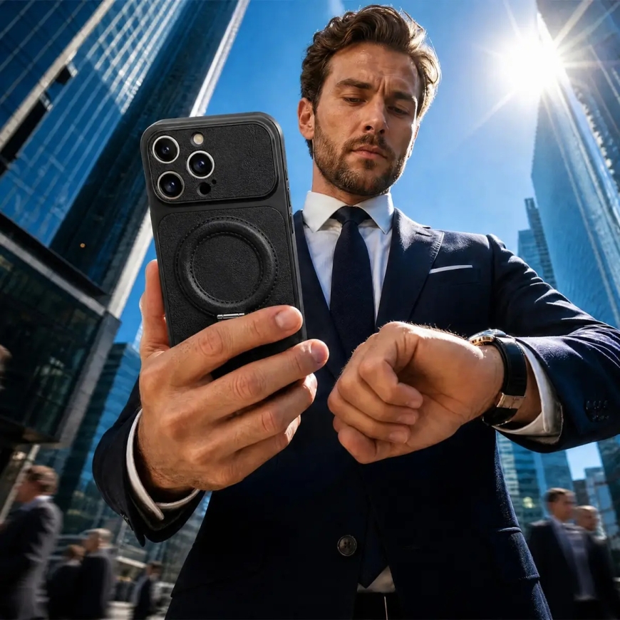 Чехол Luxgrip Mag для iPhone 11 черный – 5