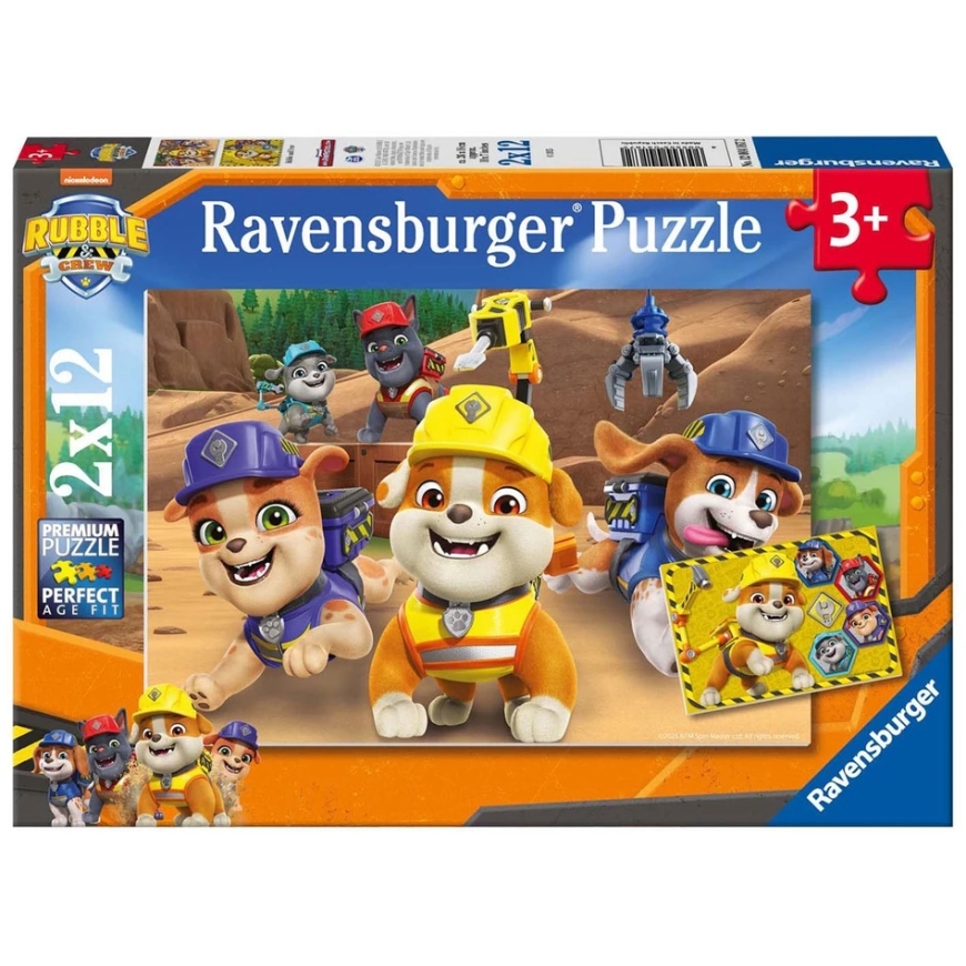 Ravensburger Palapeli 2x12 kpl - Paw Patrol – 2