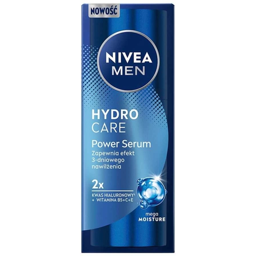 Filorga "Nivea Men HydroCare" nourishing serum with hyaluronic acid, 30 ml