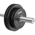 Olympic Rubber Bumper Weight Set 2x1.25kg, hole diameter 51 mm, REBEL ACTIVE Olympic Rubber Bumper Weight Set 2x1.25kg, hole diameter 51 mm, REBEL ACTIVE