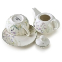 Mondex FACCIA VERDE Teekann koos Tassi TEA FOR ONE 280ml/410ml Mondex FACCIA VERDE Teekann koos Tassi TEA FOR ONE 280ml/410ml