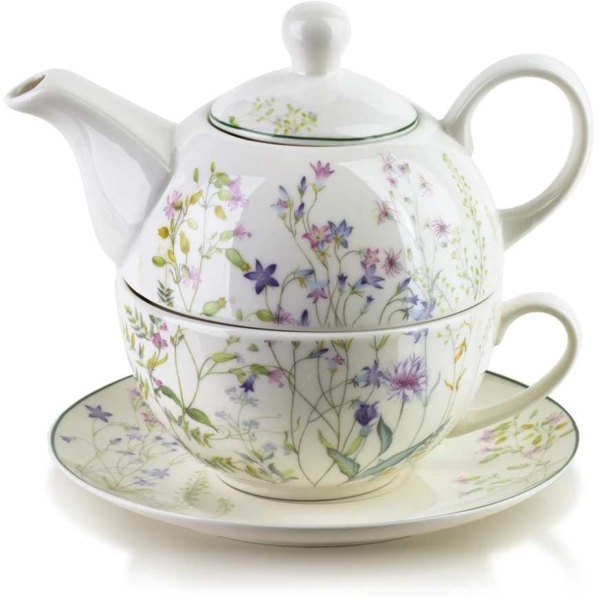 Mondex FACCIA VERDE Dzbanek su filiżanką TEA FOR ONE 280ml/410ml – 2