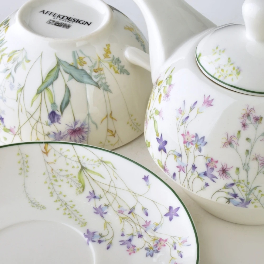 Mondex FACCIA VERDE Teapot with Cup TEA FOR ONE 280ml/410ml – 4
