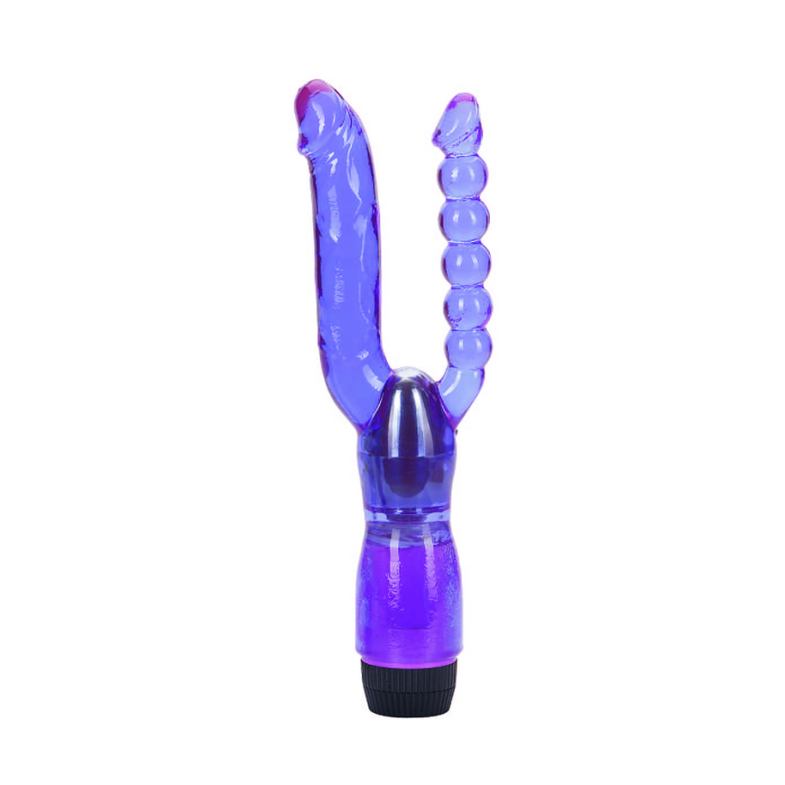 Seven Creations XCEL DOUBLE DOUBLE PENETRATIONAL VIBRATOR PURPLE – 5