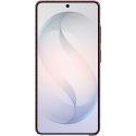 Dėklas - Samsung Galaxy S26 Ultra Anglies Pluošto Magnetinė Uždanga, Koralo Raudona