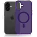 3Mk apsauginis 3mk dūminis „MagCase“ dėklas, skirtas iPhone 17 - violetinė-permatoma 3Mk apsauginis 3mk dūminis „MagCase“ dėklas, skirtas iPhone 17 - violetinė-permatoma