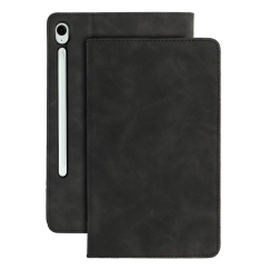Fusion Smart Book planšetdatora maciņš ar MagSafe atbalstu Galaxy Tab S9 FE+ | Galaxy Tab S9 FE+ 5G melns