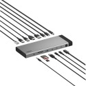 Belkin Connect Thunderbolt 140 W -asema/replikointilaite, 5 porttia, 14-in-1 (INC031KQSGY) Belkin Connect Thunderbolt 140 W -asema/replikointilaite, 5 porttia, 14-in-1 (INC031KQSGY)
