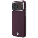 BMW Ženklas Debossuotų Metalinių Logotipų MagSafe Dėklas iPhone 18 Pro Max / 17 Pro Max Bordo BMW Ženklas Debossuotų Metalinių Logotipų MagSafe Dėklas iPhone 18 Pro Max / 17 Pro Max Bordo