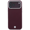 BMW Ženklas Debossuotų Metalinių Logotipų MagSafe Dėklas iPhone 18 Pro Max / 17 Pro Max Bordo BMW Ženklas Debossuotų Metalinių Logotipų MagSafe Dėklas iPhone 18 Pro Max / 17 Pro Max Bordo
