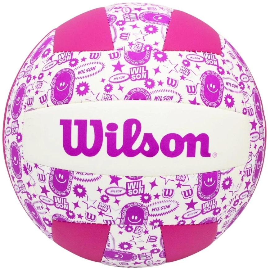 WILSON STAMP VB VOLEJBOLA Violets-Balts 789639 – 2